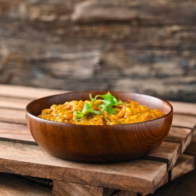 Handcrafted Wooden Katori – Sabji Bowl, Set of 6