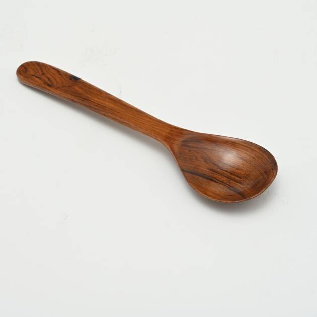 Handcrafted Wooden Serving Spoon – For Liquid, Set of 12
